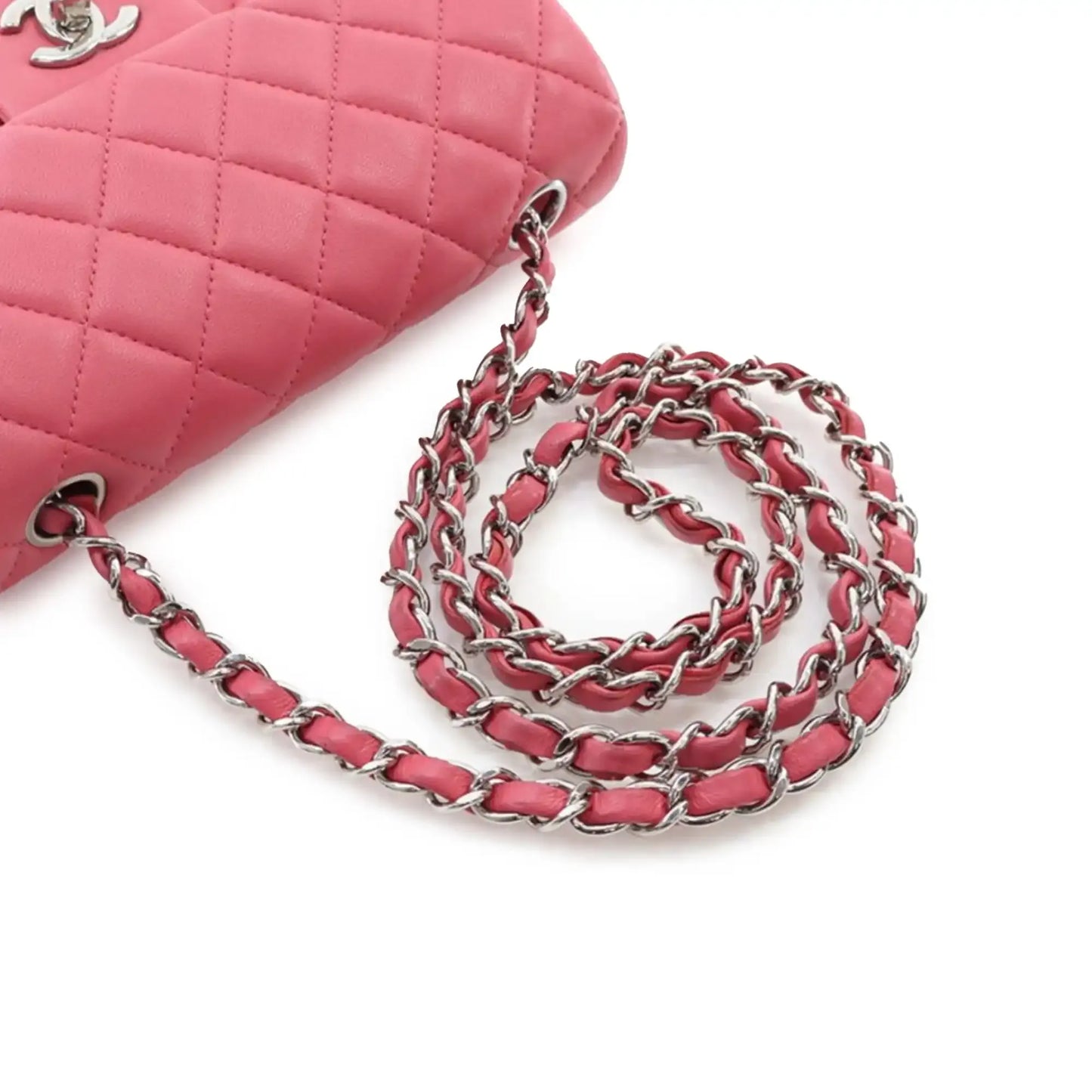Chanel Mini Rectangular Classic Lambskin Single Flap