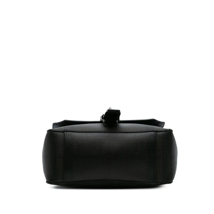 Burberry Smoke Check Coated Canvas Crossbody