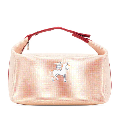 Hermès Large Canvas Bride A Brac Cabriole Case
