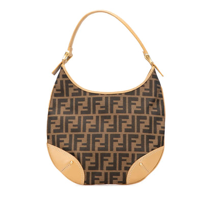 Fendi Zucca Canvas Hobo