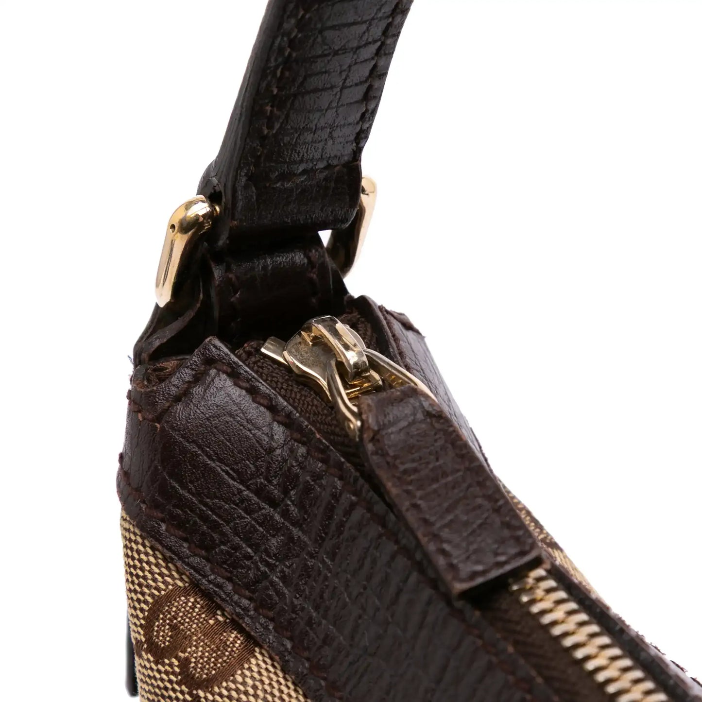 Gucci GG Canvas Hasler Web Crossbody