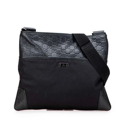 Gucci Guccissima and Nylon Crossbody