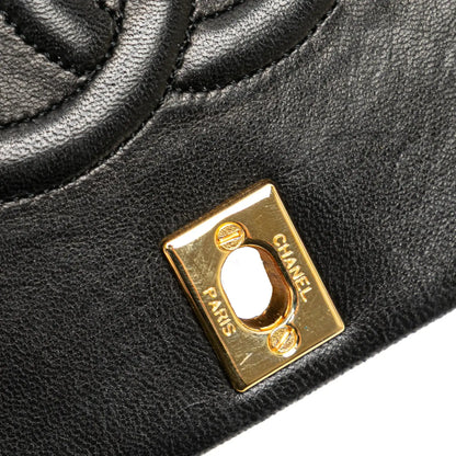 Chanel CC Quilted Lambskin Full Flap