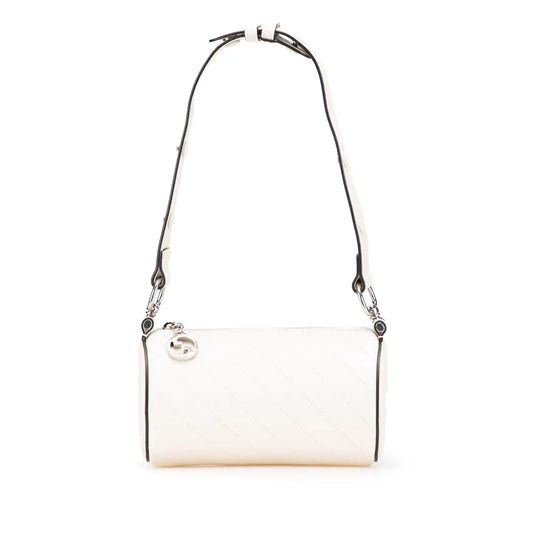 Gucci Mini Leather Blondie Barrel Shoulder Bag