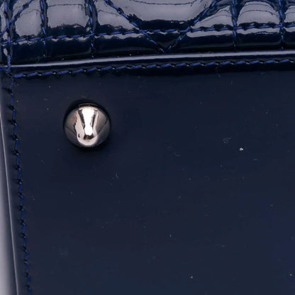 Dior Medium Patent Cannage Lady
