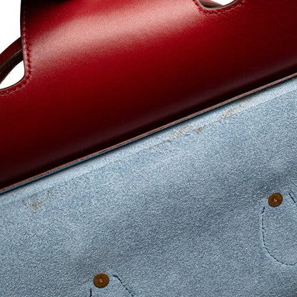 Celine Small Leather Tie Tote