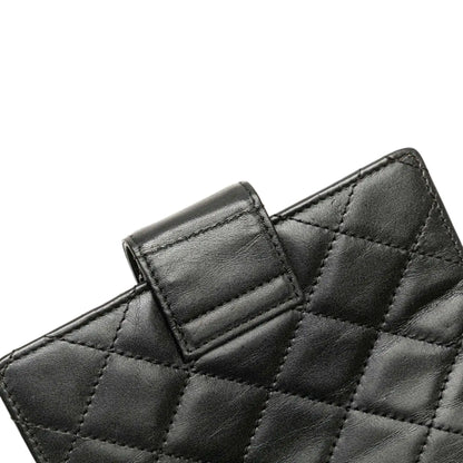 Chanel Cambon Ligne Quilted Lambskin Notebook Cover