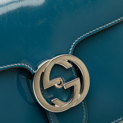 Gucci Small Polished Calfskin Interlocking G Dollar Crossbody