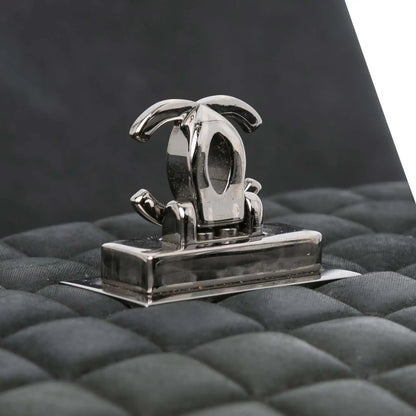 Chanel Chocolate Bar Iridescent Calfskin Bubble Flap
