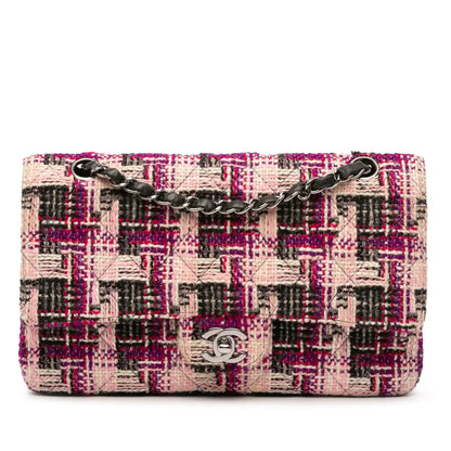 Chanel Medium Classic Tweed Double Flap