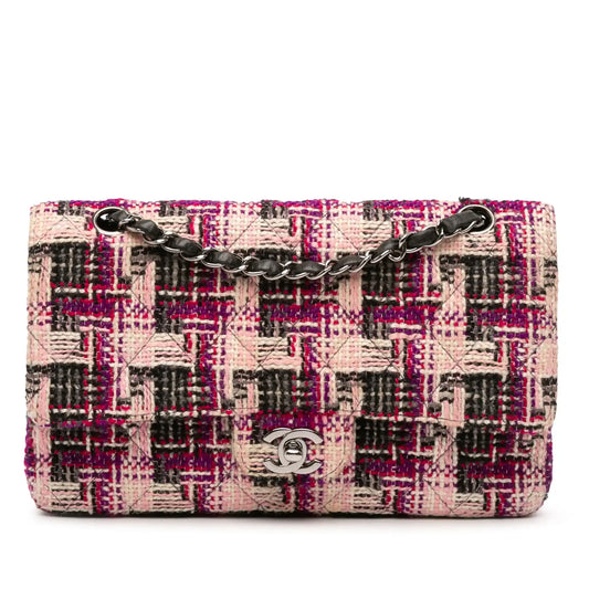 Chanel Medium Classic Tweed Double Flap