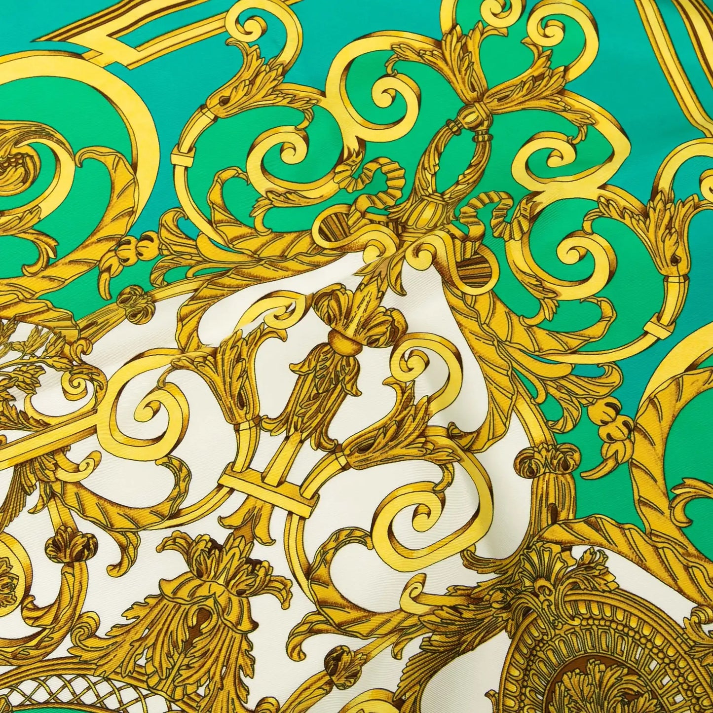 Hermès Les Tuileries Silk Scarf