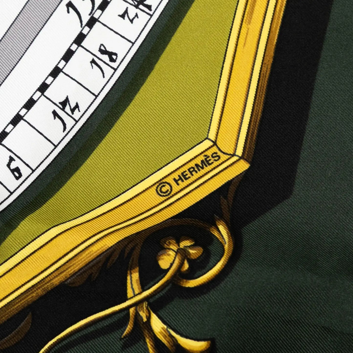 Hermès Astrologie Dies et Hore Silk Scarf 90