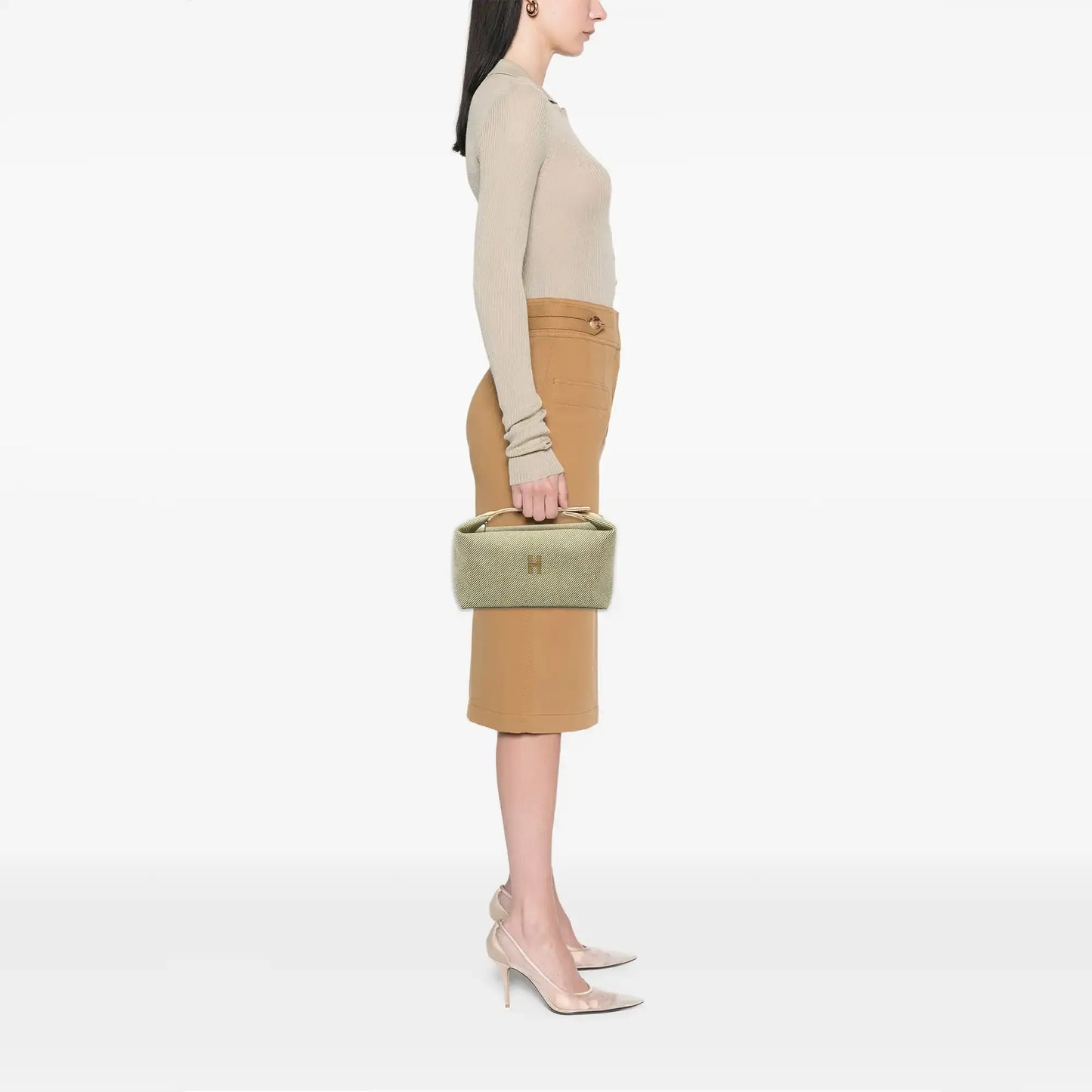 Hermès Large Wool Bride A Brac H Natte Case