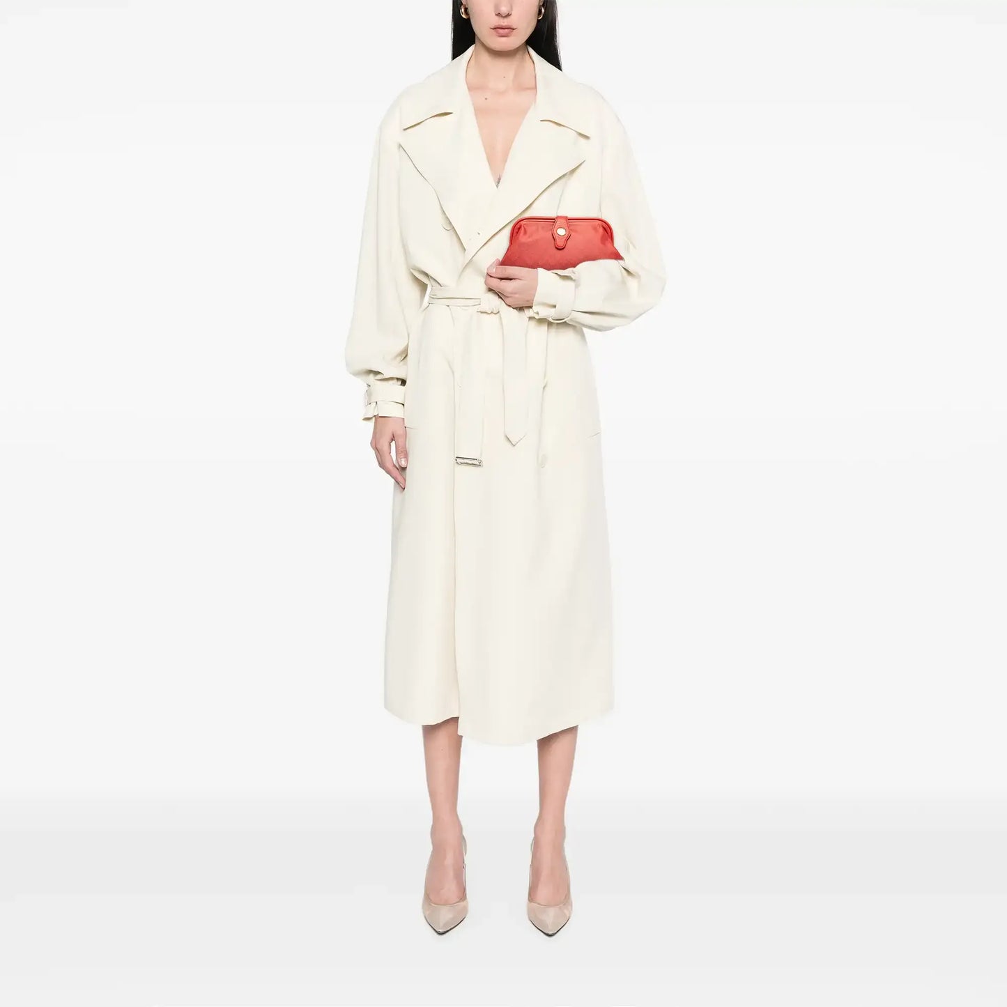 Celine Macadam Coated Canvas Frame Clutch