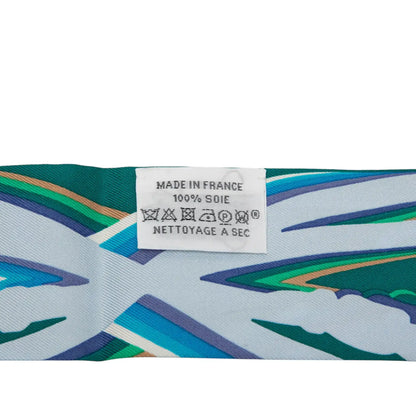 Hermès Brides De Gala Shadow Silk Twilly Scarf