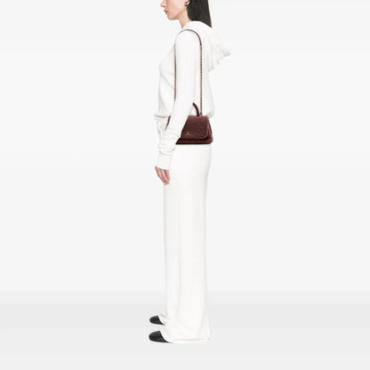 Chanel Small Shearling Coco Top Handle Bag