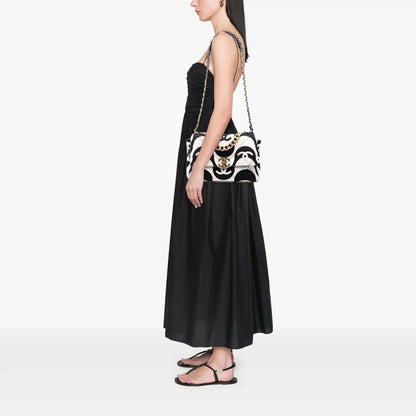 Chanel Large Printed Silk 19 Flap