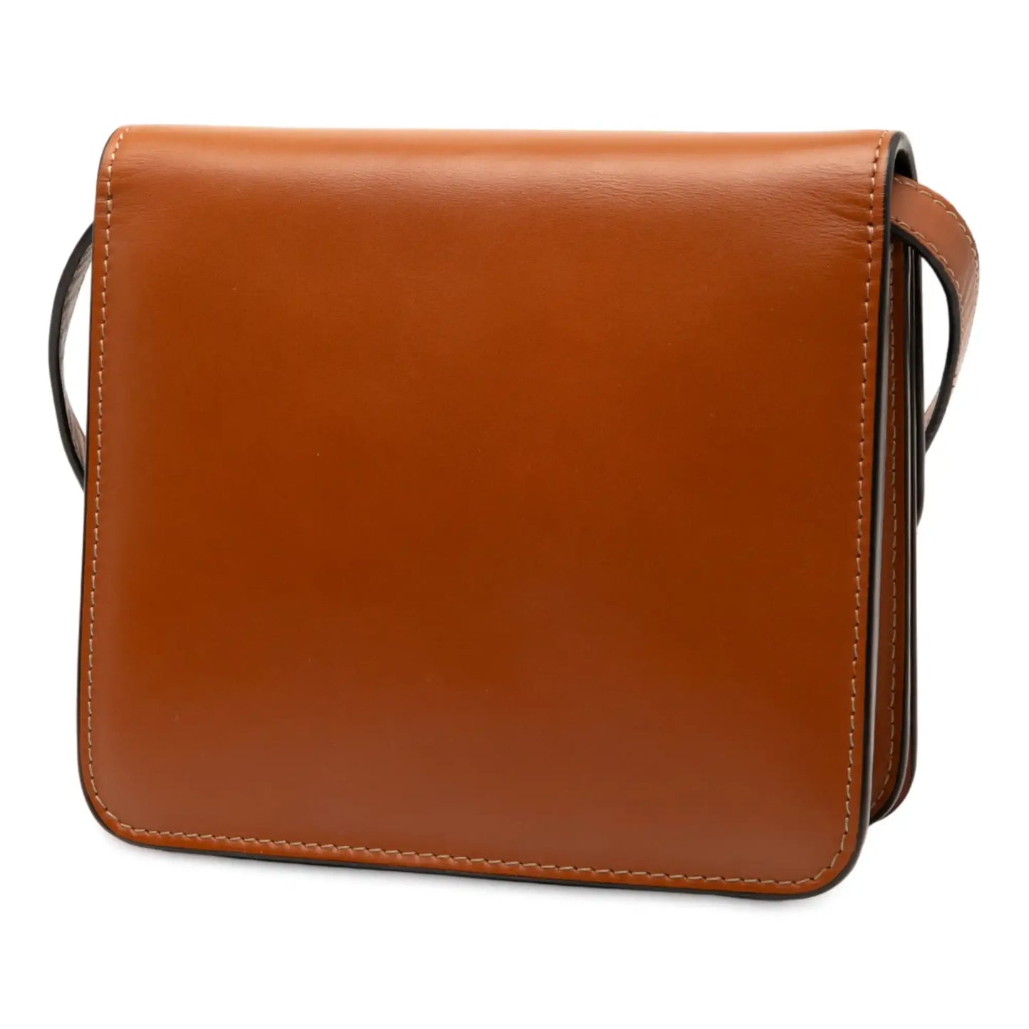 Fendi Leather Crystal Fab Crossbody