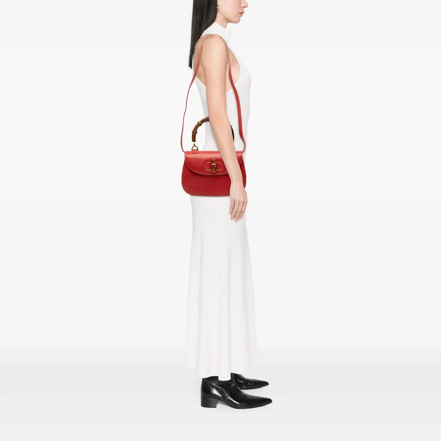 Gucci Calfskin Bamboo Night