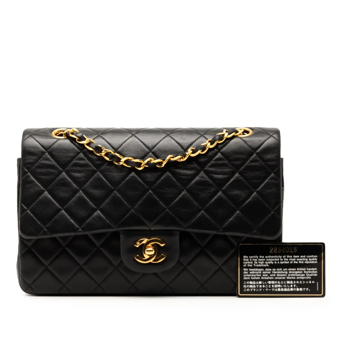 Chanel Medium Classic Lambskin Double Flap