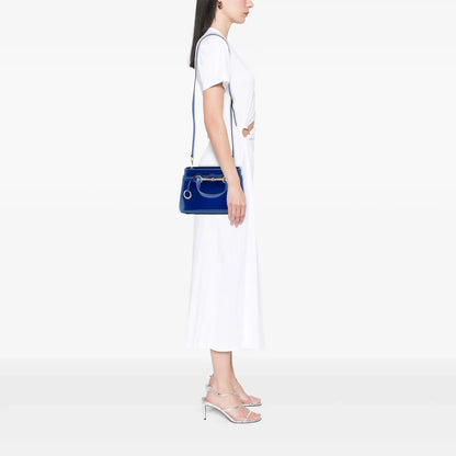 Gucci Patent Bright Bit Satchel