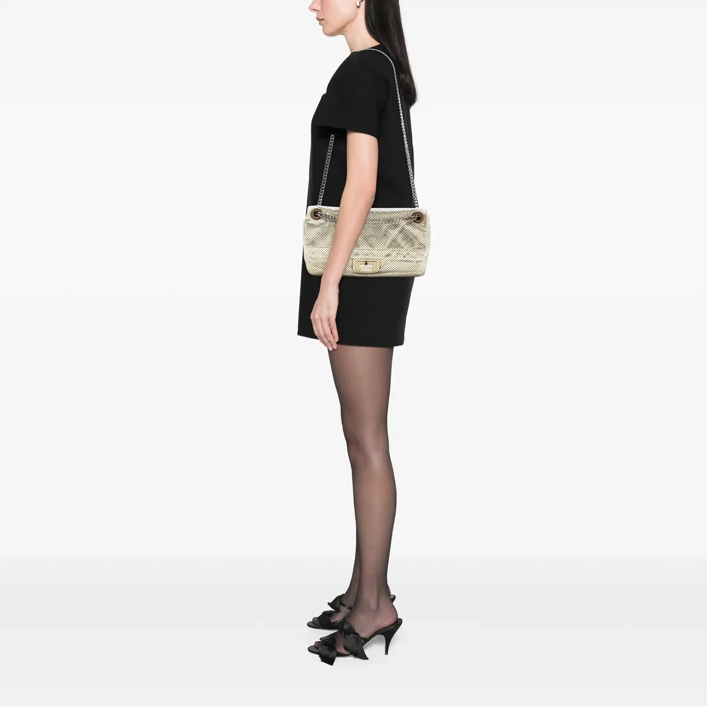 Chanel Medium Reissue Perforated Calfskin Drill Flap