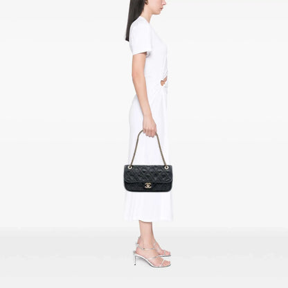 Chanel Paris Bombay Medium CC Calfskin Triptych Flap