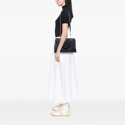 Gucci Calfskin Swing Top Handle Satchel