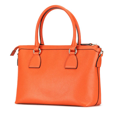 Gucci Leather Charmy Satchel