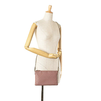 Bottega Veneta Nappa Intrecciato Wallet On Chain