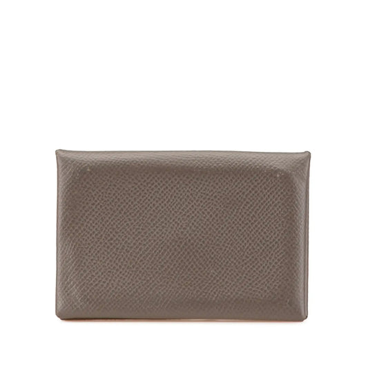 Hermès Epsom Calvi Card Holder