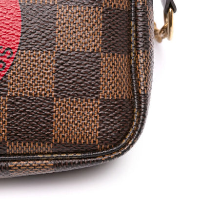 Louis Vuitton Damier Ebene Trunks and Bags Mini Pochette Accessoires