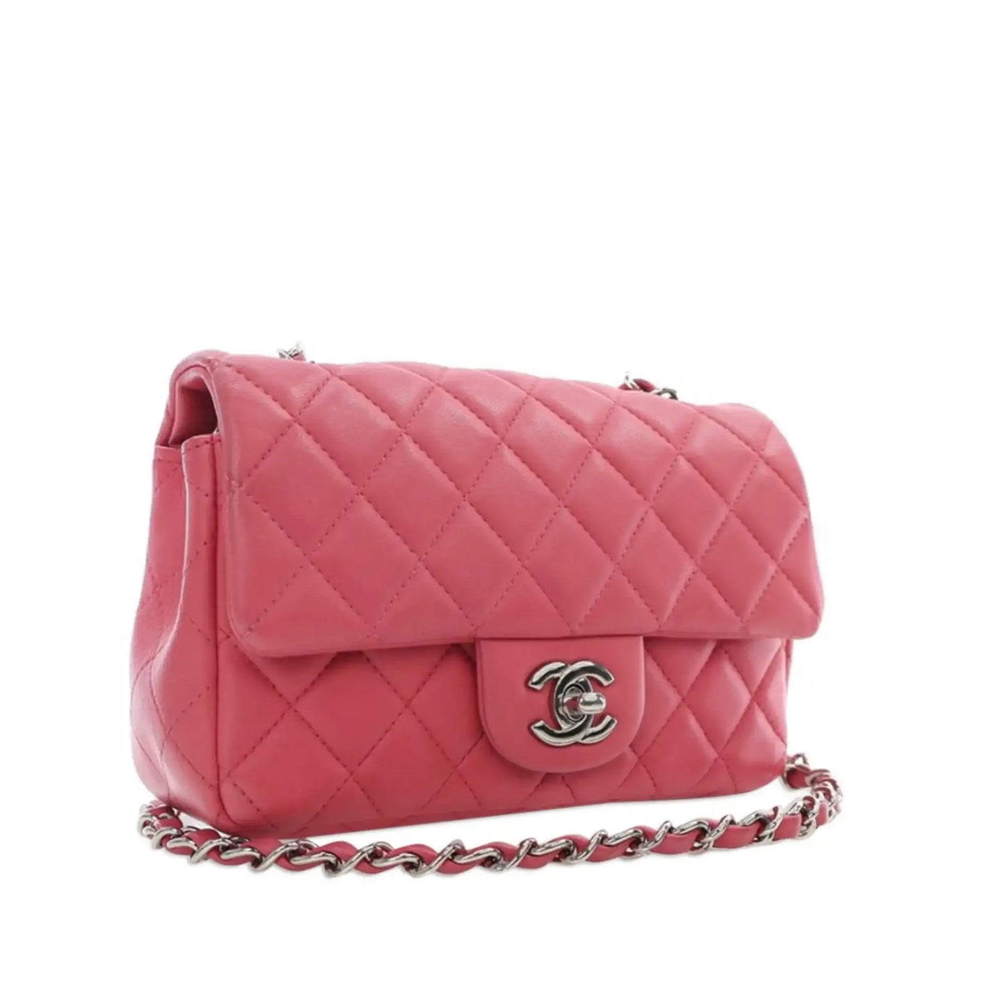Chanel Mini Rectangular Classic Lambskin Single Flap