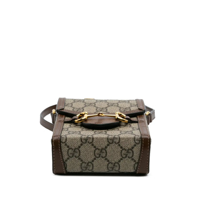 Gucci Mini GG Supreme Horsebit 1955 Crossbody