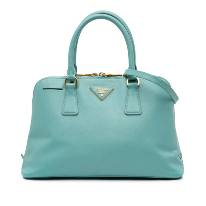 Prada Medium Saffiano Lux Promenade Satchel