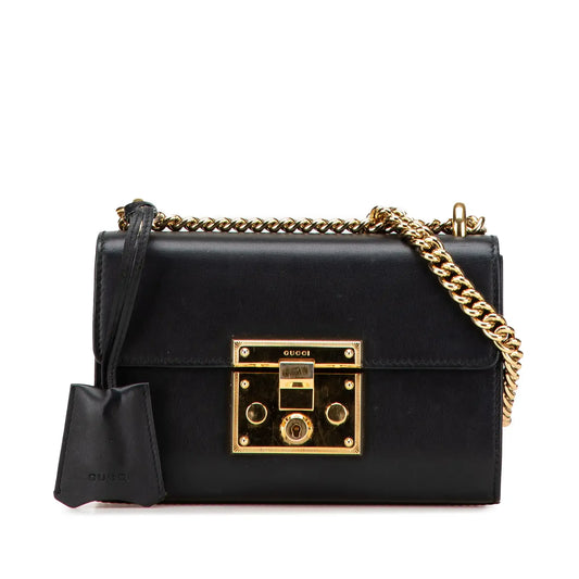 Gucci Small Leather Padlock Crossbody