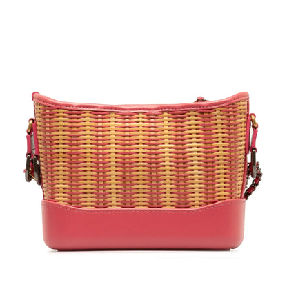 Chanel Small Rattan Gabrielle Crossbody