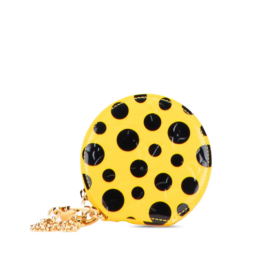 Louis Vuitton Monogram Vernis Kusama Infinity Dots Chapeau Coin Purse