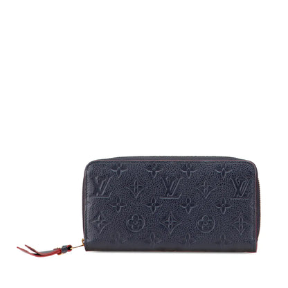 Louis Vuitton Monogram Empreinte Zippy Long Wallet