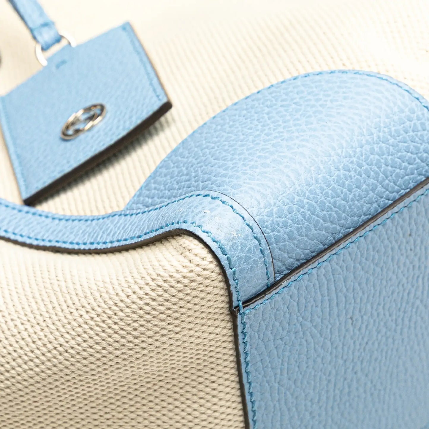 Gucci GG Denim Shoulder Bag
