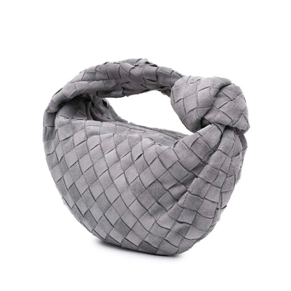 Bottega Veneta Mini Suede Intrecciato Jodie