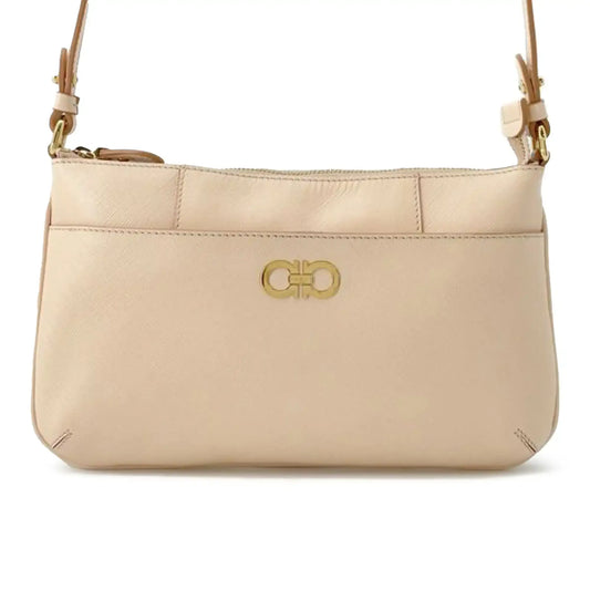 Ferragamo Leather Gancini Crossbody