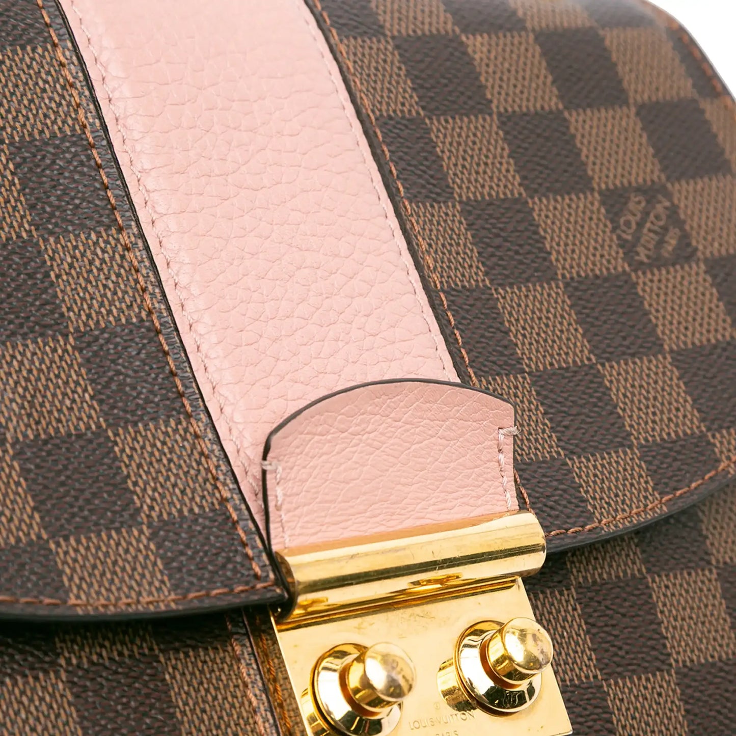 Louis Vuitton Damier Ebene Cuir Taurillon Wight