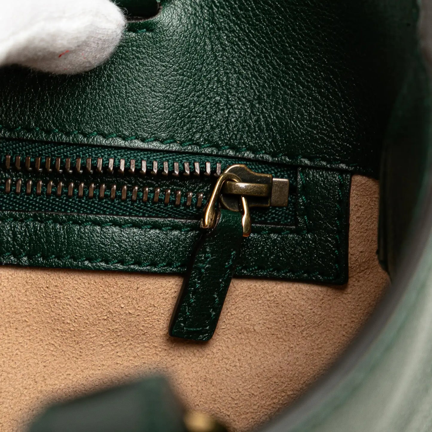 Gucci Small Calfskin Bamboo Diana Convertible Bucket Bag