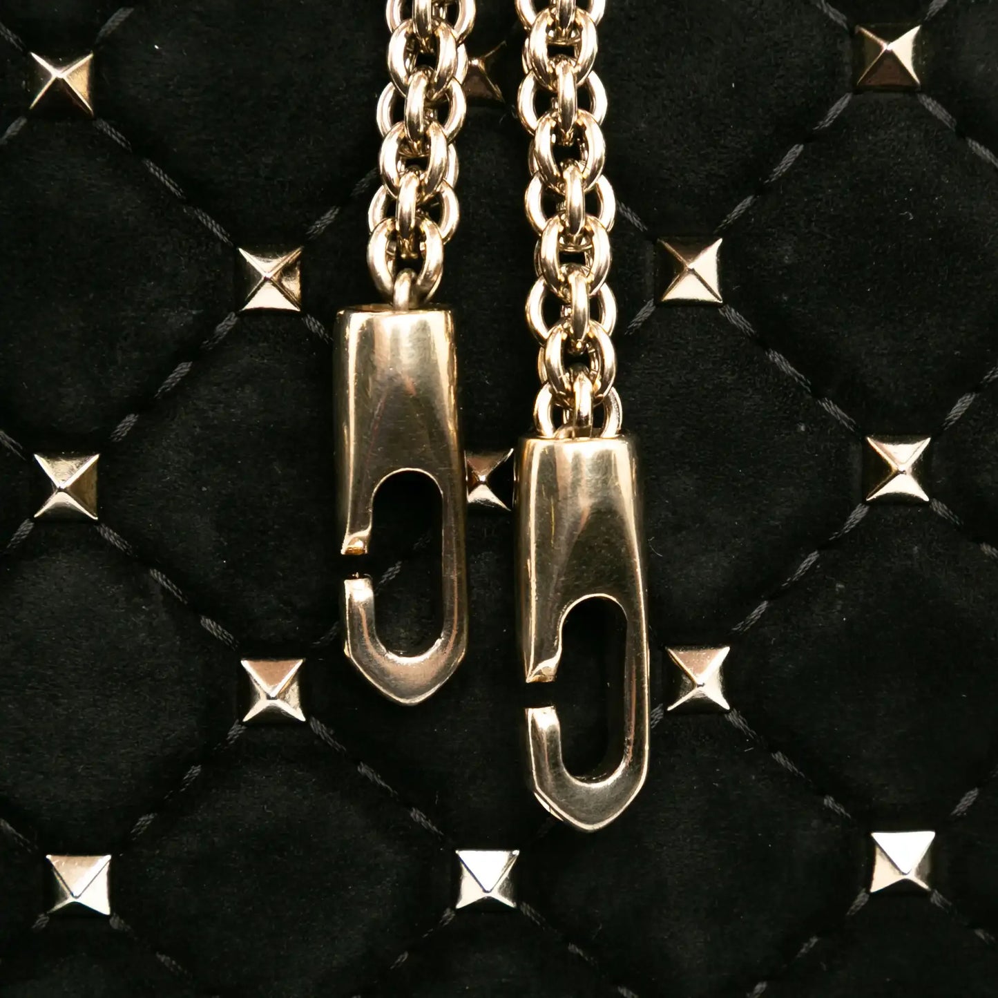 Valentino Medium Suede Rockstud Spike Satchel
