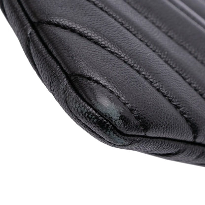 Chanel Large Chevron Caviar Ancient Greek Charms O Case Clutch