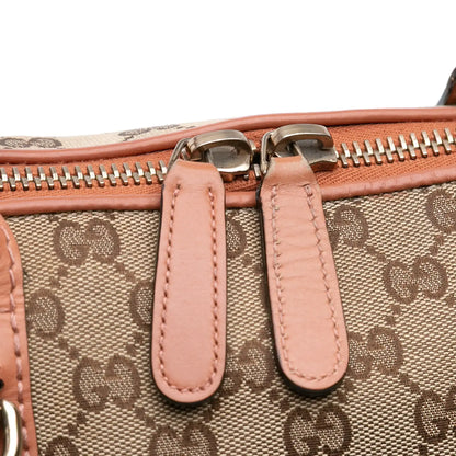 Gucci GG Canvas Heart Bit Satchel