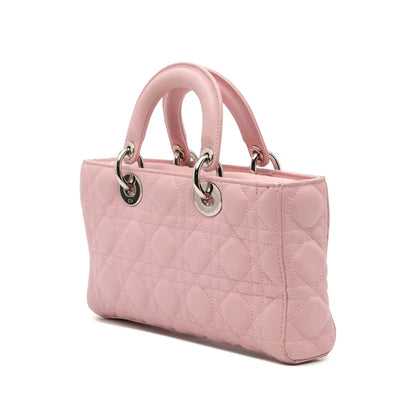Dior Medium Lambskin Cannage Lady D Joy