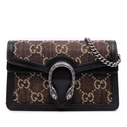 Gucci Mini GG Denim Dionysus Crossbody